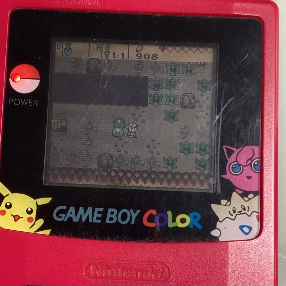 The Legend Of Zelda Oracle Of Seasons Gameboy Color Game Nintendo Game Boy